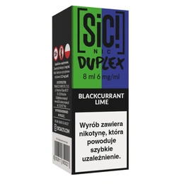 Liquid SIC! NIC 8ml - Blackcurrant Lime 6mg