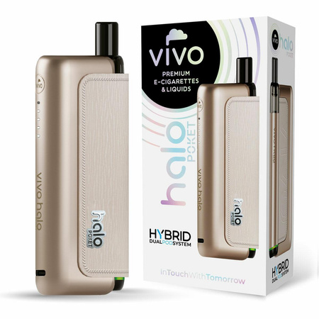 E-Zigarette POD VIVO Halo Poket Set Gold