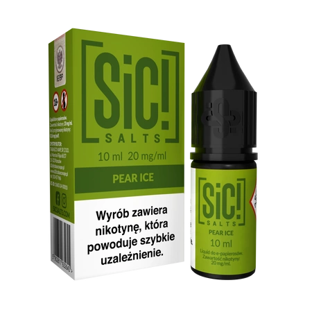 Liquid SIC! Salt 10ml - Pear Ice 20mg