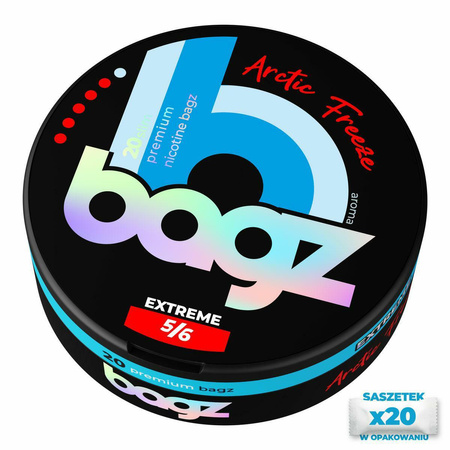 Nikotinbeutel BAGZ Arctic Freeze 5/6 EXTREME