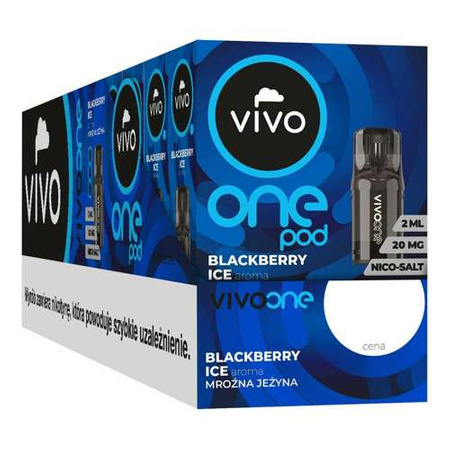 Kartusche VIVO ONE POD 2ml - Blackberry Ice 20mg