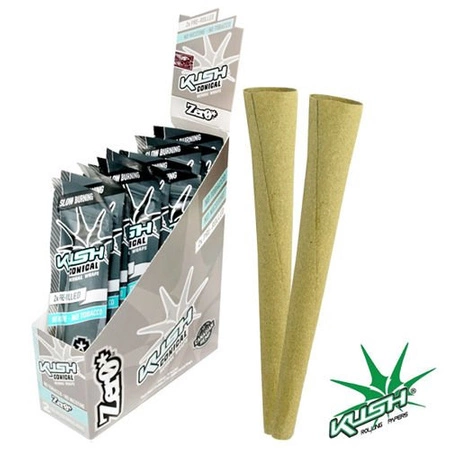 Rolling Papers Kush Herbal Cones x2 Zero