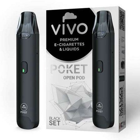 E-Zigarette POD VIVO Poket Open Black