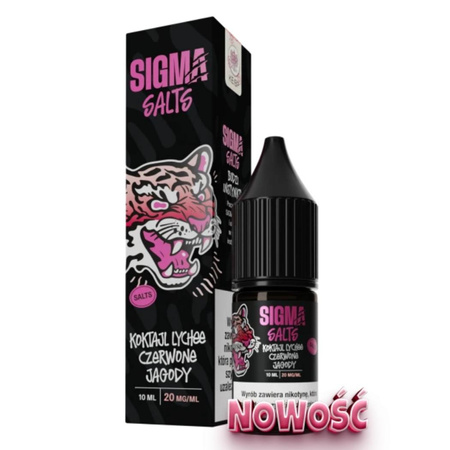 Liquid Sigma Salt 10ml - Koktajl Lychee Czerwone Jagody 20mg