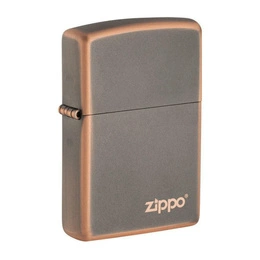 ZIPPO - Rustic Bronze Logo