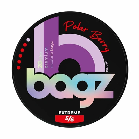 Woreczki Nikotynowe Bagz Polar Berry 5/6 EXTREME
