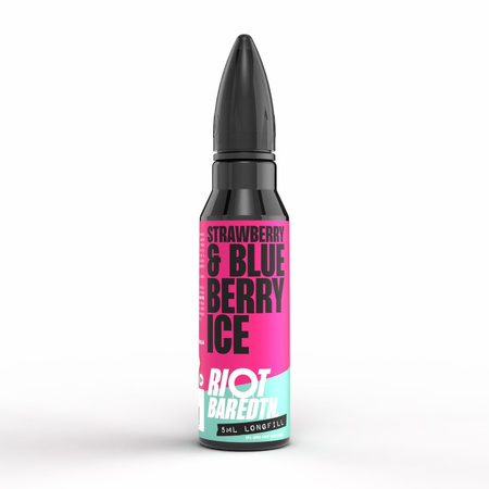 Longfill RIOT BAREDTN 5ml/60ml - Strawberry Blueberry Ice