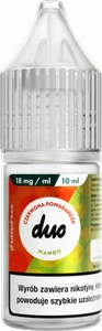 Liquid DUO 10ml - Czerwona Pomarańcza Mango 18mg