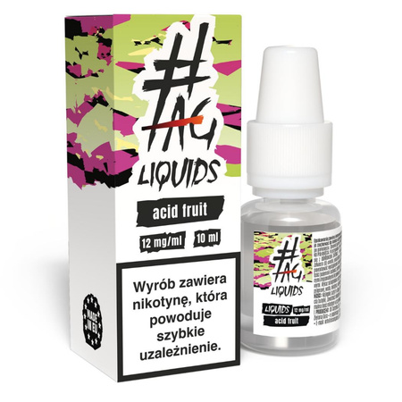 Liquid #TAG Classic 10ml - Acid Fruits 12mg