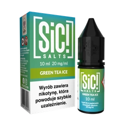E-liquid SIC! Salt 10ml - Green Tea Ice 20mg