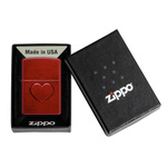 Feuerzeug ZIPPO - STAMPED HEART