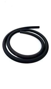 Silicone hose Soft Touch Black