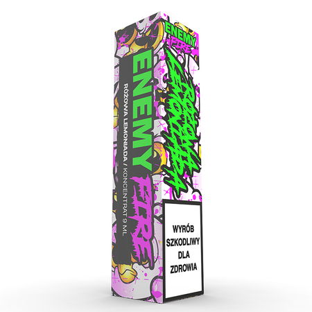 Longfill Enemy Fire 9ml - Pink Lemonade
