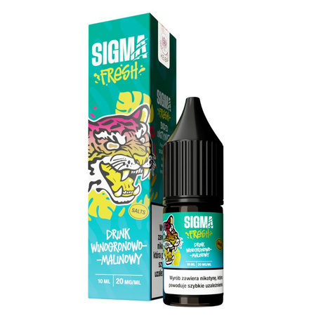 Liquid Sigma Fresh Salt 10ml - Trauben Himbeer Getränk 20mg