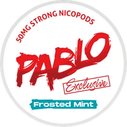 Woreczki Nikotynowe Pablo Exclusive - Frosted Mint 50 mg