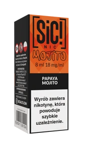 E-Liquid SIC! NIC 8ml - Papaya Mojito 18mg