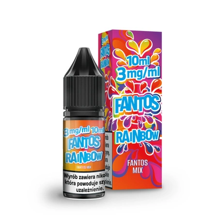 E-liquid Fantos 10ml - Rainbow Fantos 03mg