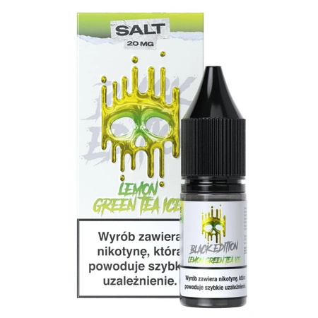 E-liquid Dark Line Black Edition Salt 10ml - Lemon Green Tea Ice 20mg