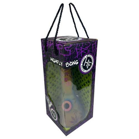 Bongopfeife High Fly (SI) - Opal Leaves (w.32cm)