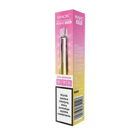 Disposable E-Cigarette SMOK Mavic Crystal Pink Lemonade 2ml 20mg