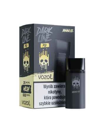 Nachfüllung Dark Line Pod 2ml - Banana Ice 20mg