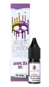 Longfill Dark Line Black Edition 9ml - GRAPE TEA ICE