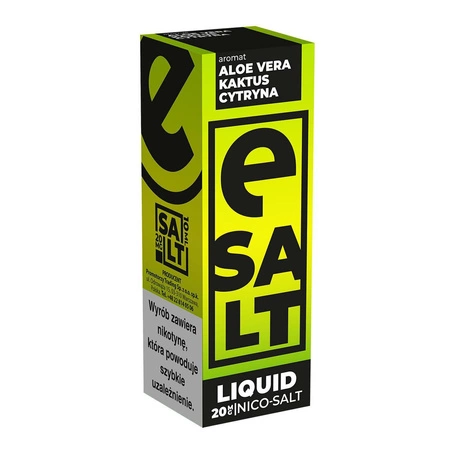 Liquid E SALT 10ml - Aloe Vera Kaktus Cytryna 20mg