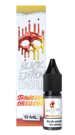 Longfill Dark Line Black Edition 9ml - STRAWBERRY CHEESECAKE