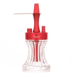 Waterpipe Aladin 2Go Alu Red + Case