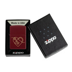 Feuerzeug ZIPPO - HEART LOCKET