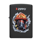 ZIPPO - Firefighter Black Matte