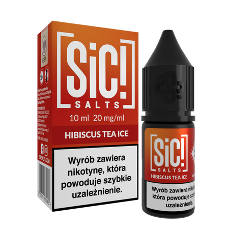 Liquid SIC! Salt 10ml - Hibiscus Tea Ice 20mg
