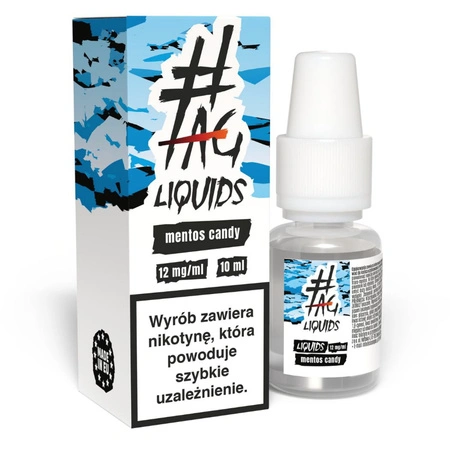 Liquid #TAG Classic 10ml - Mentos Candy 12mg
