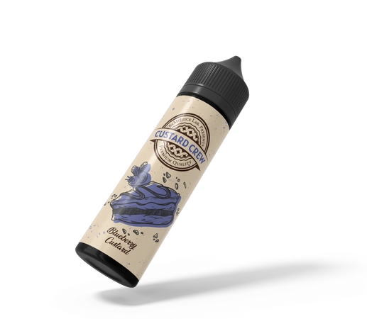Longfill Custard Crew 10/60ml - Blueberry Custard