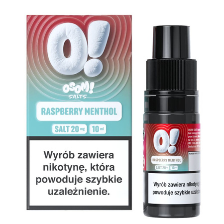 Liquid OSOM! SALTS 10ml - Raspberry Menthol 20mg