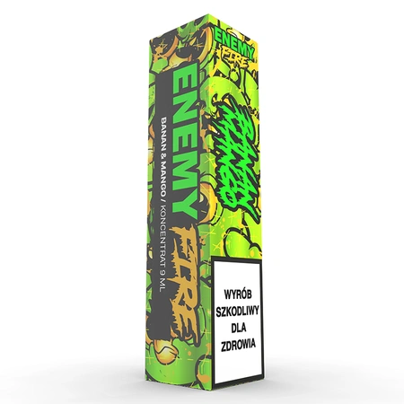 Longfill Enemy Fire 9ml - Banana Mango