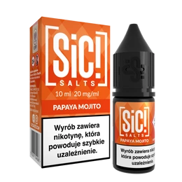 Liquid SIC! Salt 10ml - Papaya Mojito 20mg