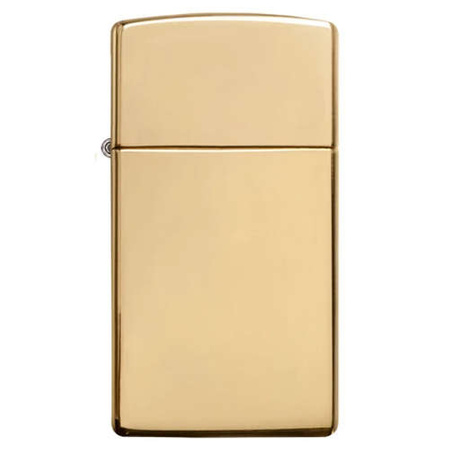 Feuerzeug ZIPPO - SLIM BRASS HIGH POLISHED