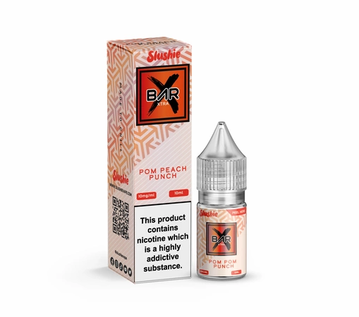 E-liquid Slushie Bar Salt 10ml - Pom Peach Punch 20mg