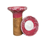 Shisha-Kopf Oblako Flow White On Crimson