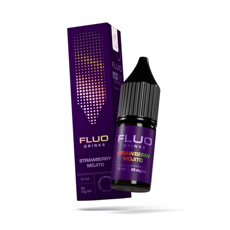 Liquid FLUO Drinks 10ml - Strawberry Mojito 20mg