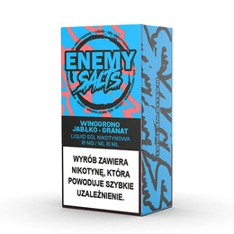 E-liquid Enemy Salts 10ml - Winogrono Jabłk Granat 18mg