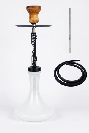 Fajka Wodna Y.K.A.P. Neo Mod White + Milk White Craft