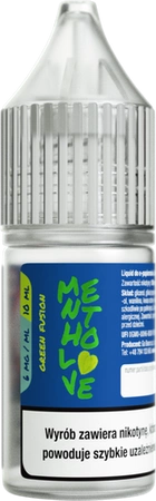 Liquid MENTHOLOVE 10ML - Green Fusion 6mg