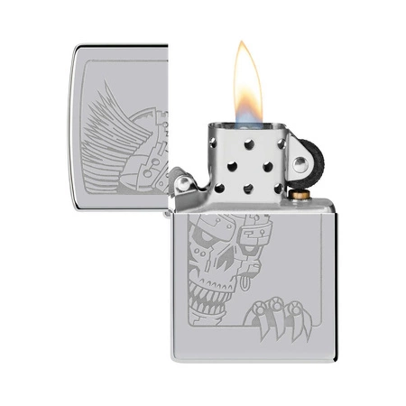 Zapalniczka ZIPPO - MOHAWK SKULL CHROME