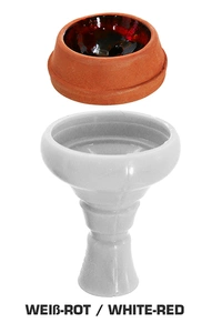 Hookah bowl Masta Kaya silicone Hydra-X White