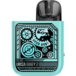 E-Papieros POD Lost Vape Ursa Baby 2 Pop Blue x Time Gear