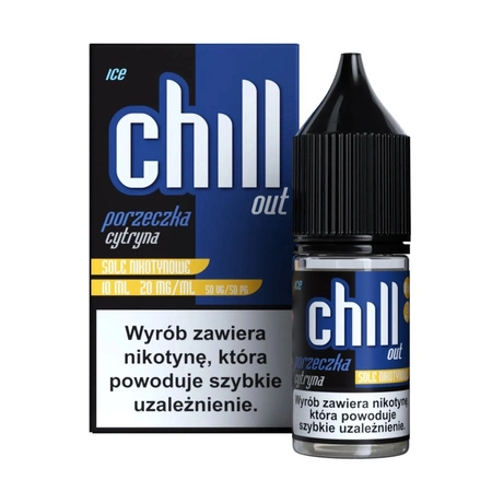 Liquid Chill Out 10ml - Porzeczka Cytryna Ice 20mg