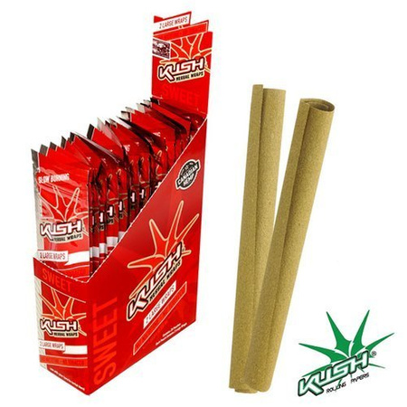 Zigarettenpapier Kush Herbal Wraps x2 Sweet