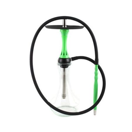 Waterpipe Alpha Hookah X Green Fluor